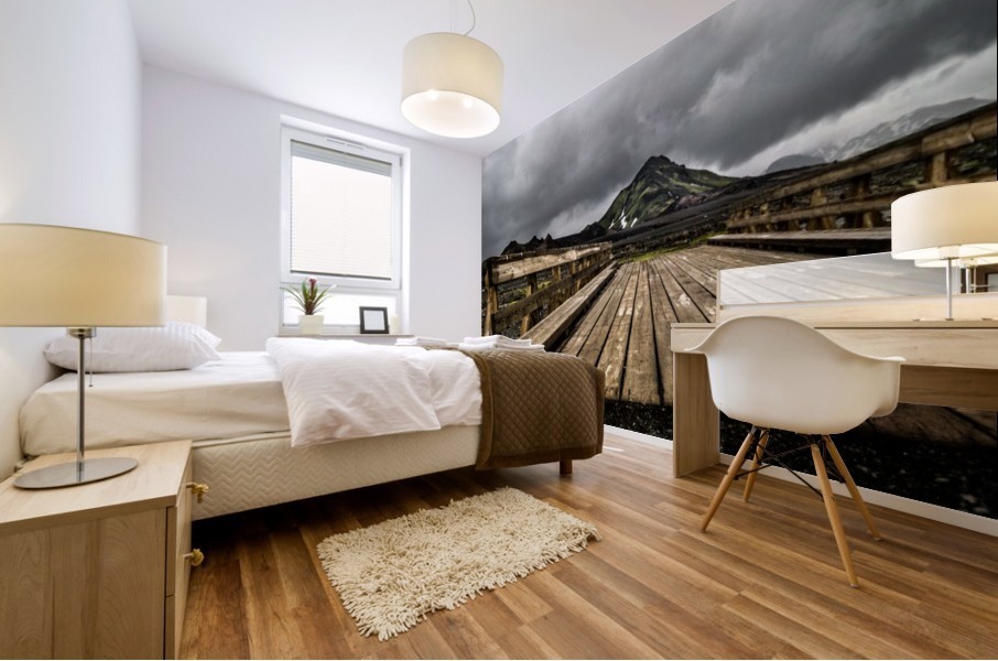 Iceland, highlands. Mural print