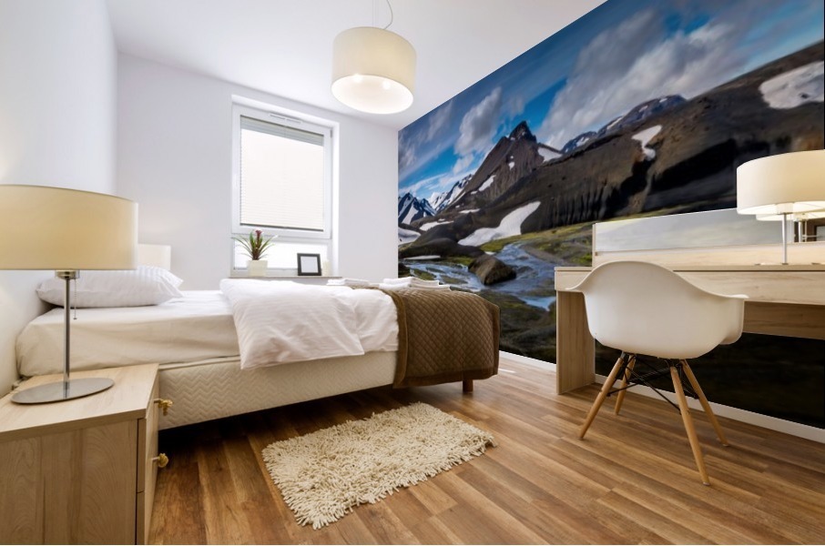 Iceland, highlands. Mural print