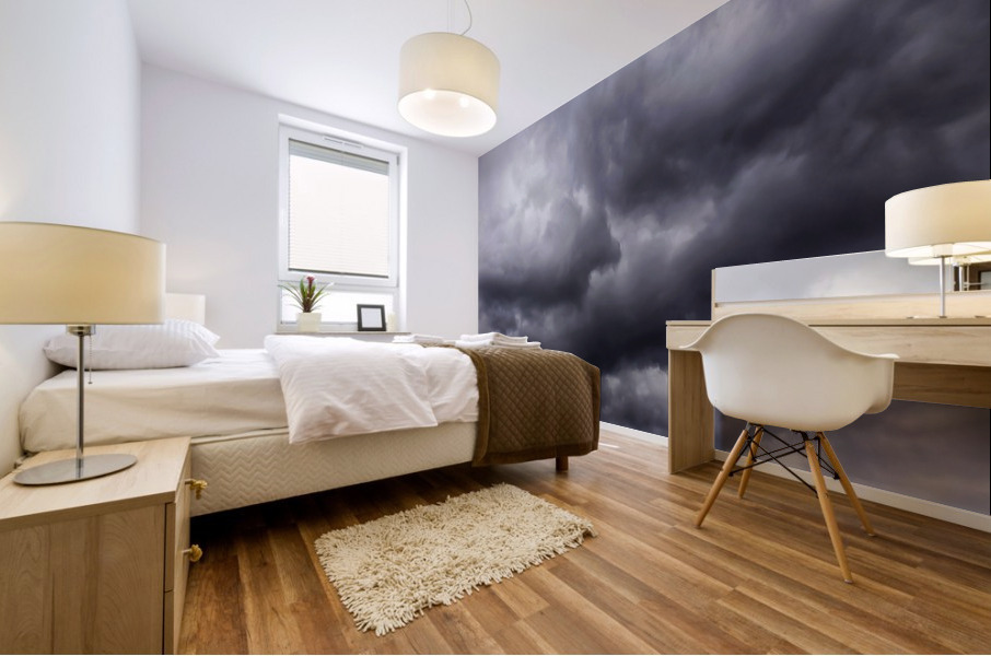 Clouds Mural print