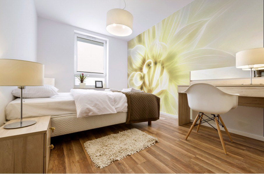 Dahlia Mural print