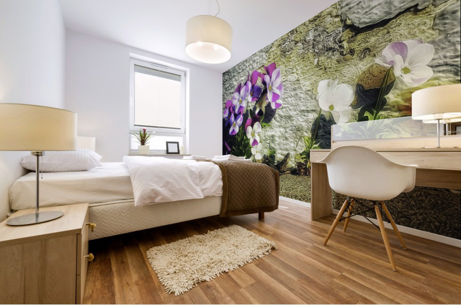 Viola Mural print