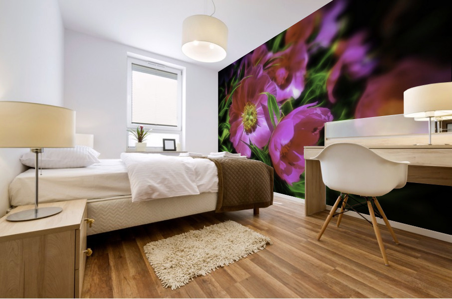 Paeonia Mural print