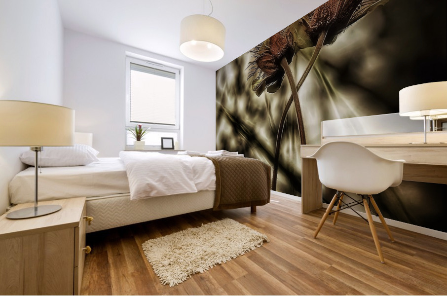 Geum rivale Mural print