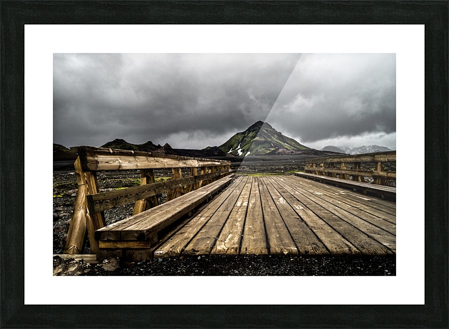 Iceland, highlands. Picture Frame print