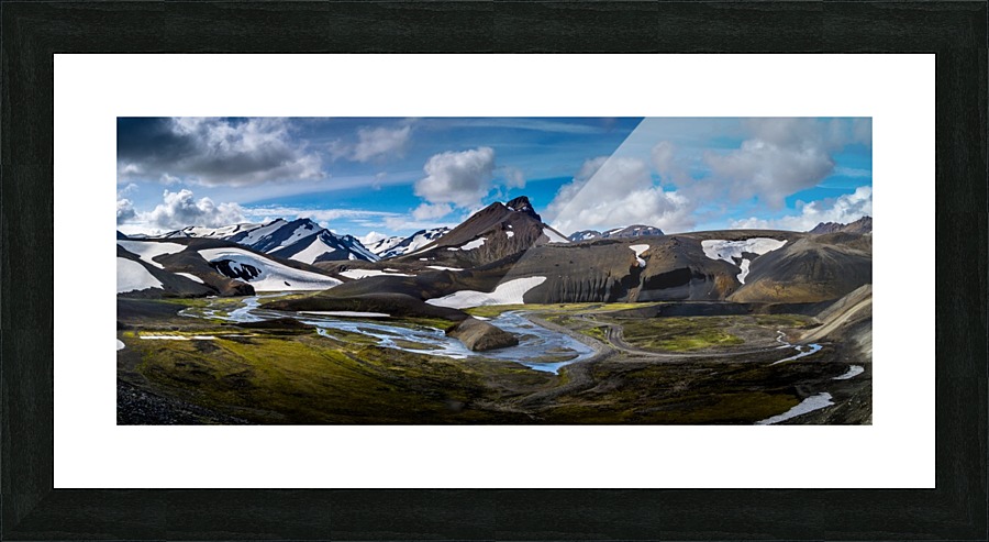 Iceland, highlands. Picture Frame print