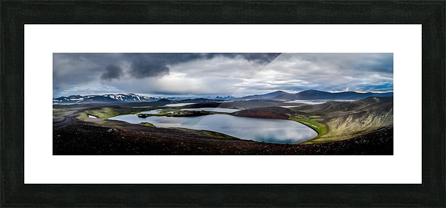 Lake Picture Frame print