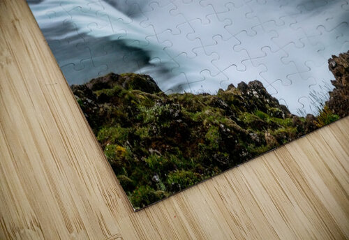 Godafoss Iceland. Pétur Reynisson puzzle