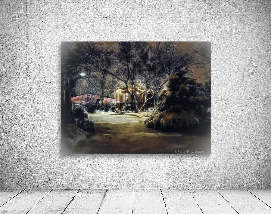 Winter garden 1 Wall Preview