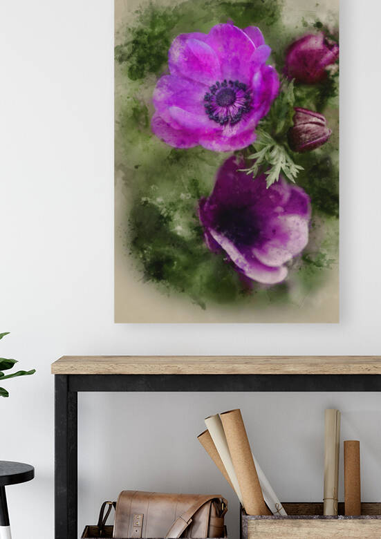 Watercolor painting of Fine art shallow depth of field image of  by Matthew Gibson