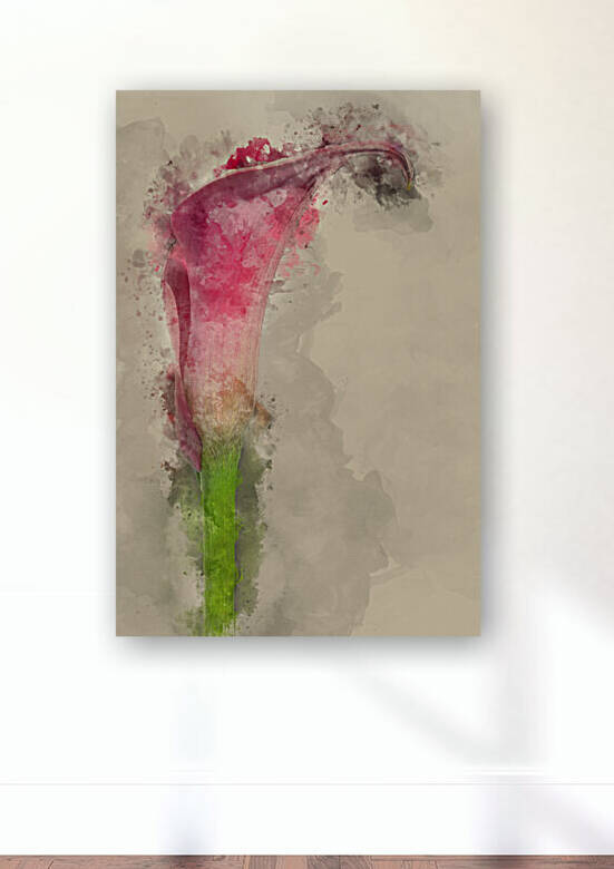 Digital watercolour painting of Beautiful image of colorful vibr by Matthew Gibson