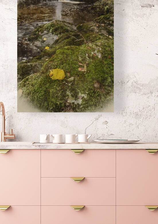 Digital watercolour painting of Stunning vibrant landscape image by Matthew Gibson