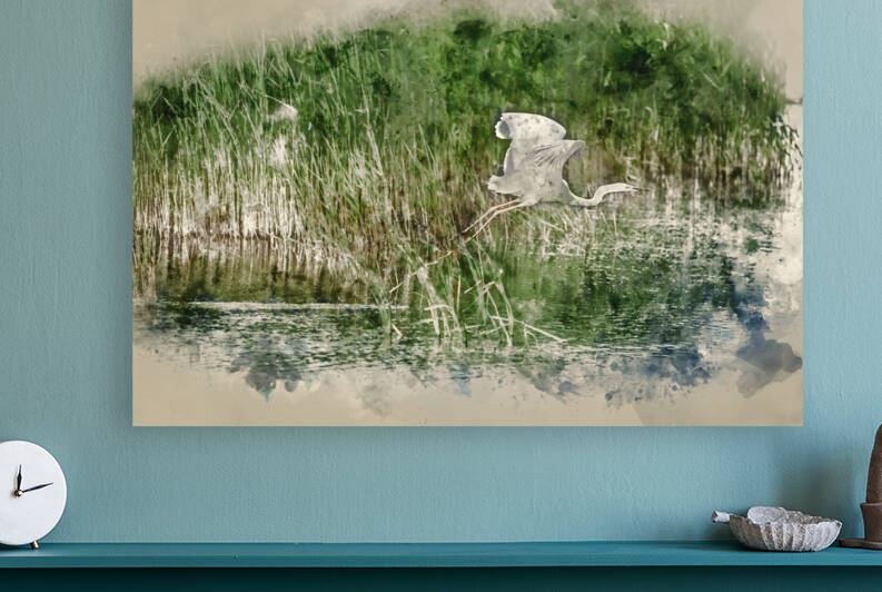 Digitally created watercolour painting of Lovely image of beauti by Matthew Gibson