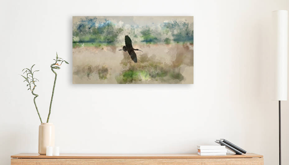 Digitally created watercolour painting of Beautifully detailed i by Matthew Gibson