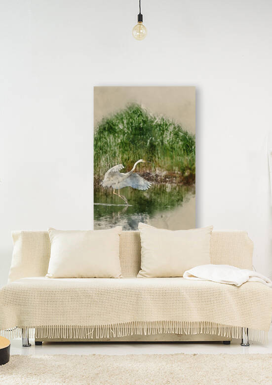 Digitally created watercolour painting of Lovely image of beauti by Matthew Gibson