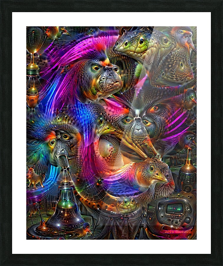 Deepscape Picture Frame print
