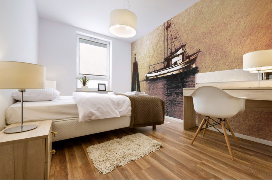 Boat III Mural print