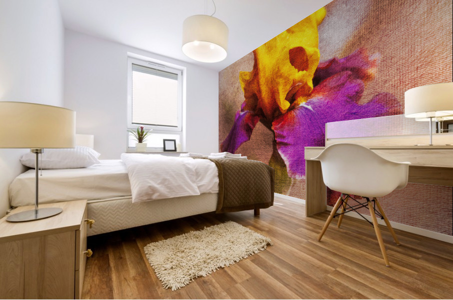Last Bloom on Canvas Mural print
