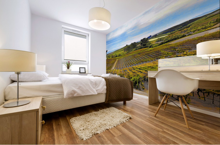 Vines Wide Mural print