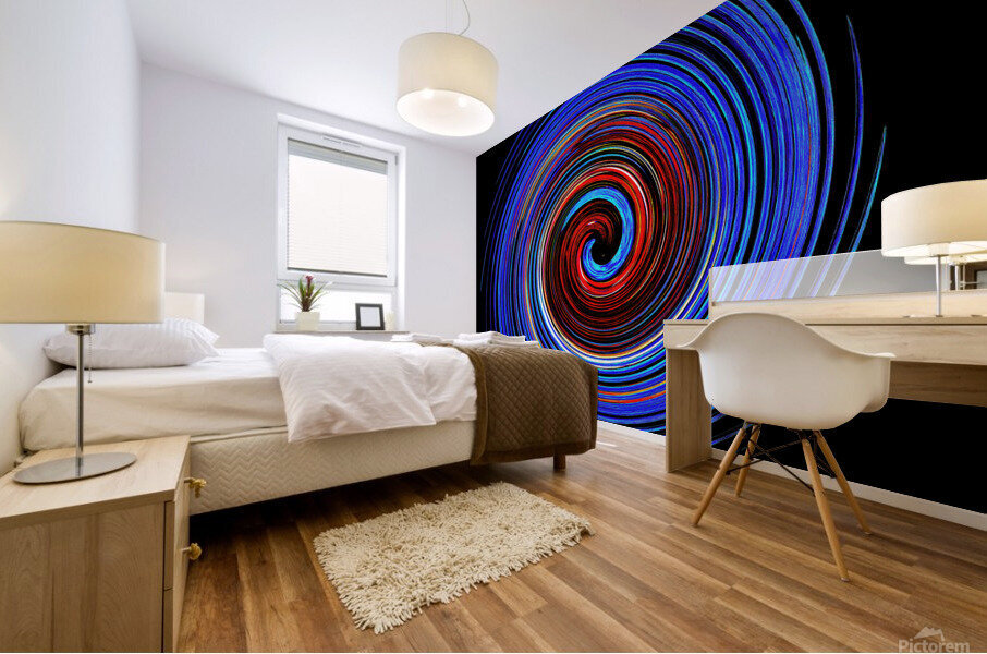 Twirl SharpenAI Focus Mural print