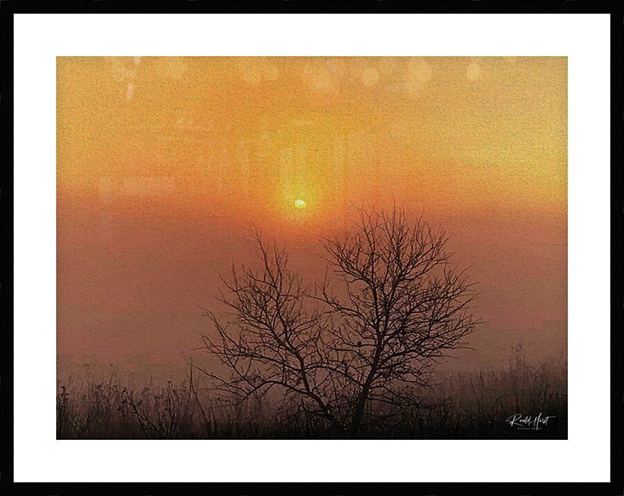 Sunrise Picture Frame print
