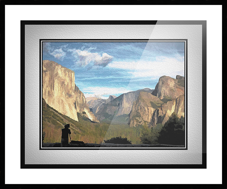 Yosemite Valley Picture Frame print