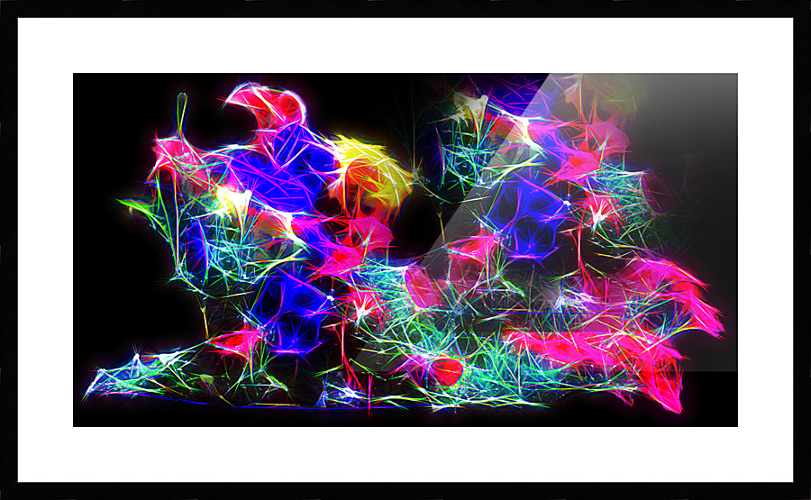 Tangled Picture Frame print