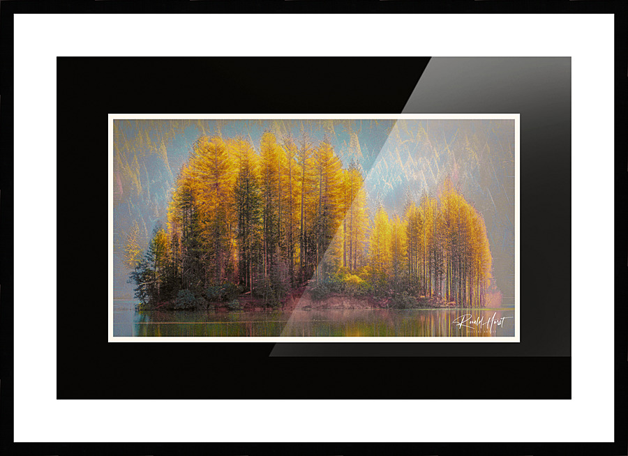 Fantasy Island Picture Frame print
