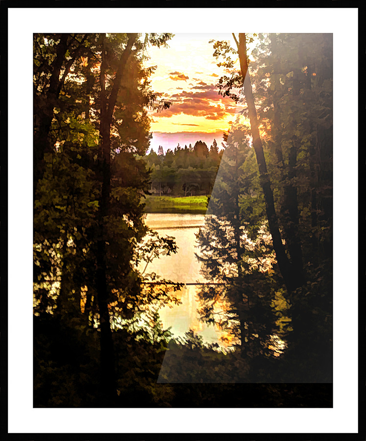 Forebay Picture Frame print