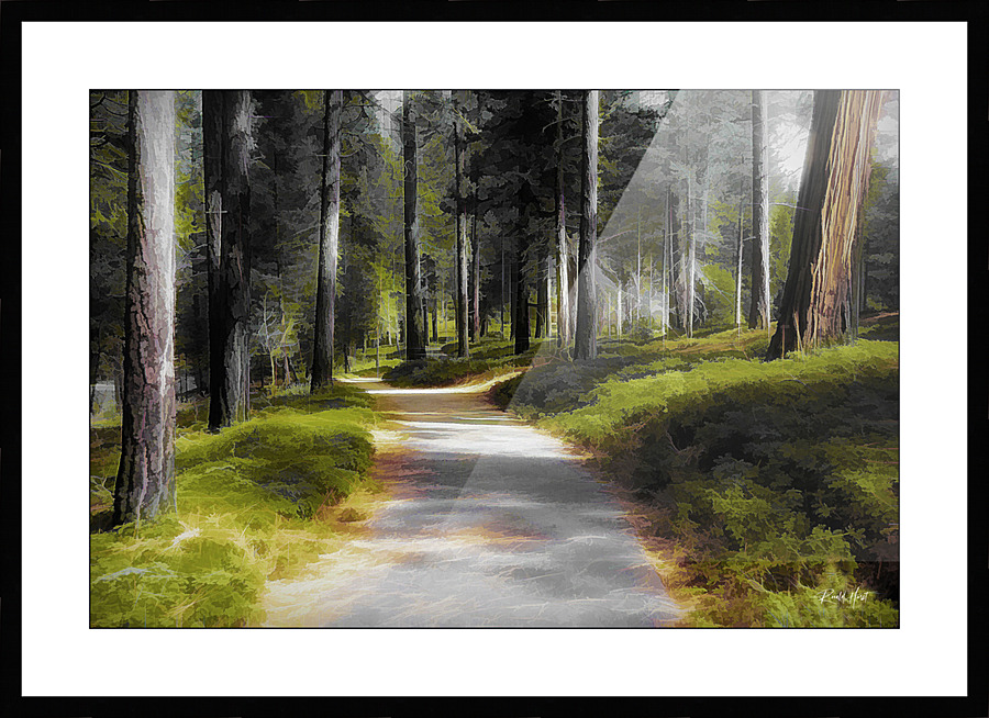 Headed Home Picture Frame print
