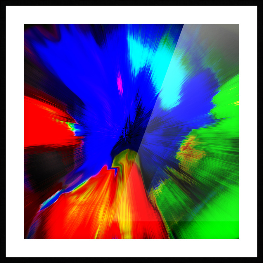 Warp Speed Picture Frame print