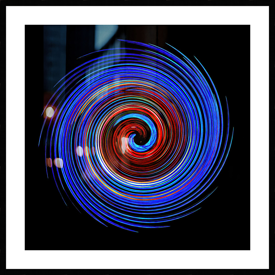 Twirl SharpenAI Focus Picture Frame print