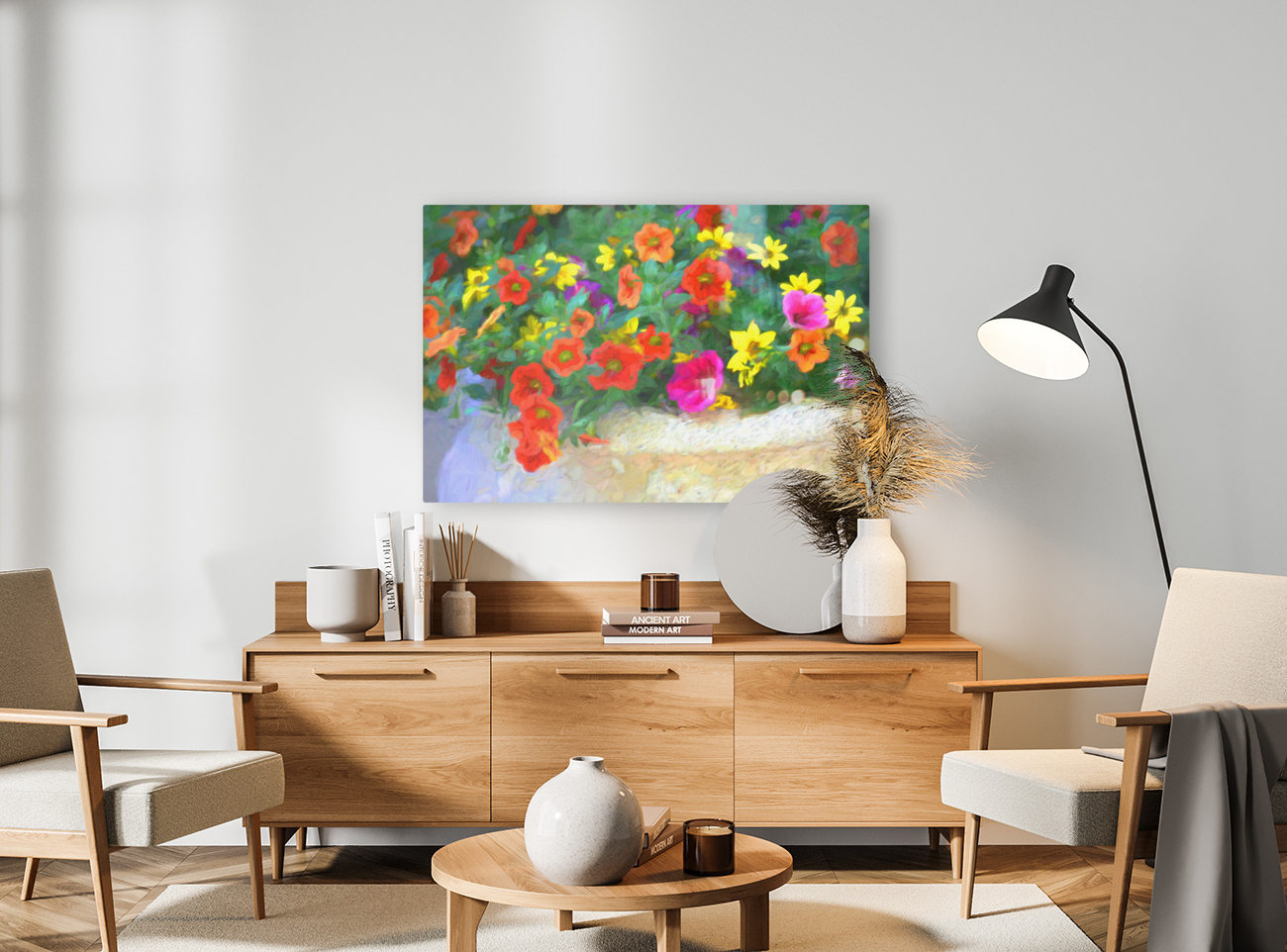 Monet Spring Flowers Reproduction