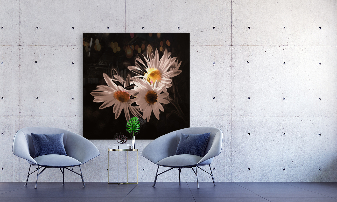 Moonlight Blossoms Reproduction