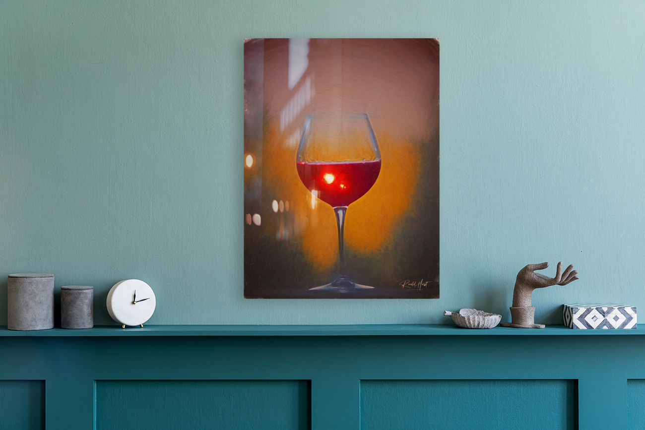 Sunset Wine Reproduction