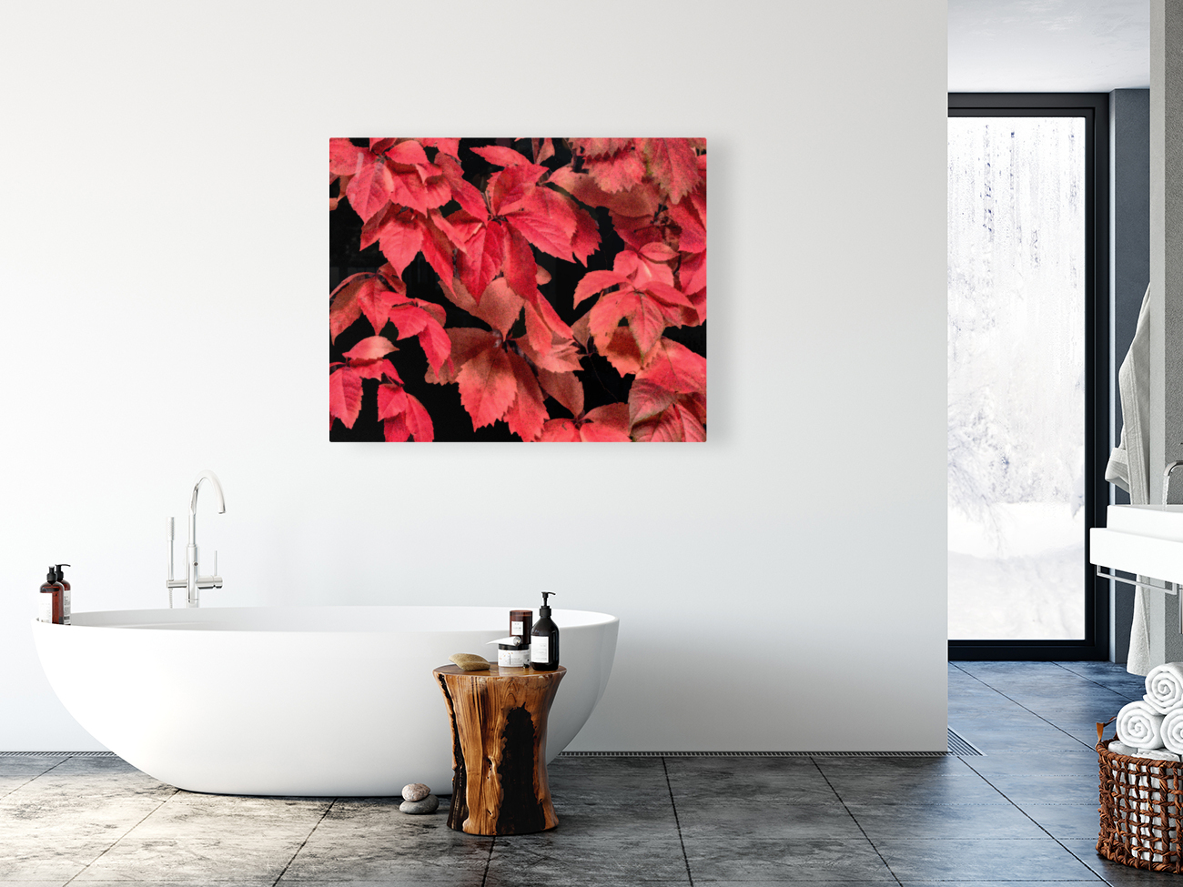 Coral Rose Reproduction