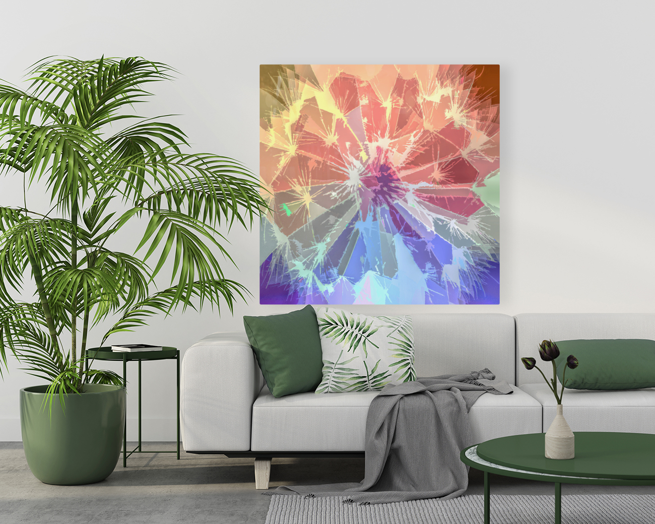 Pastel Burst Reproduction