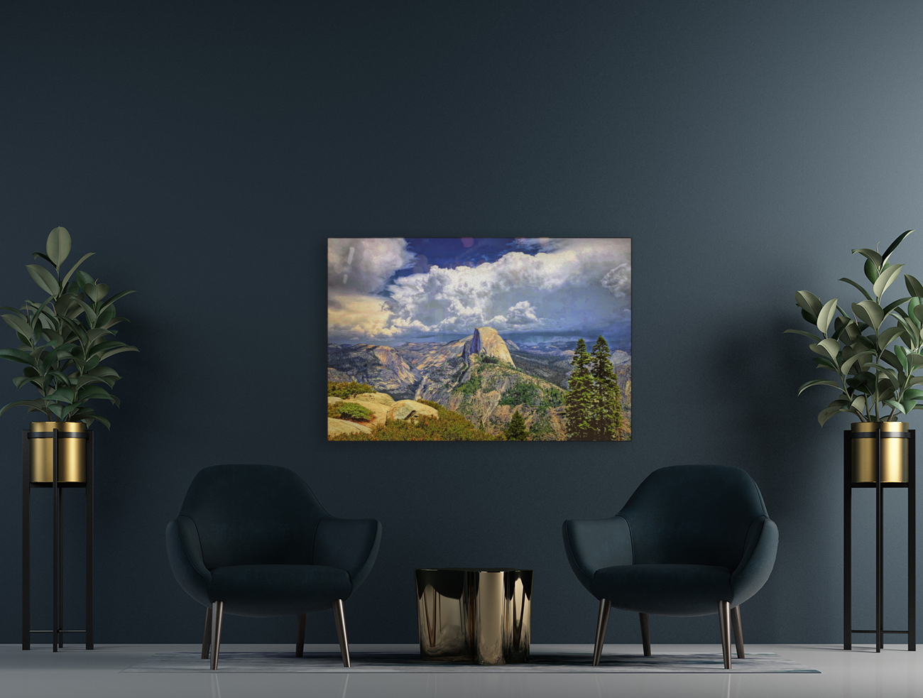 Half Dome Reproduction