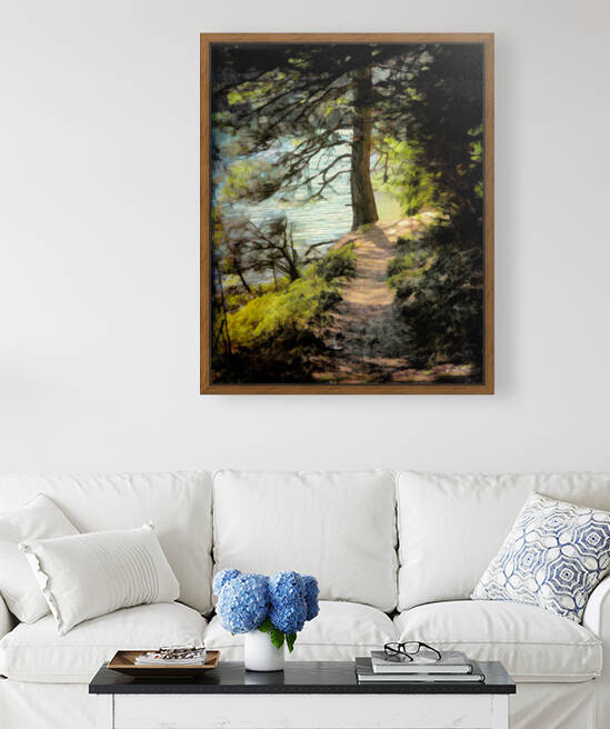 The Narrows Trail by Ronald Hurst