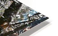 Blown Snow HD Metal print
