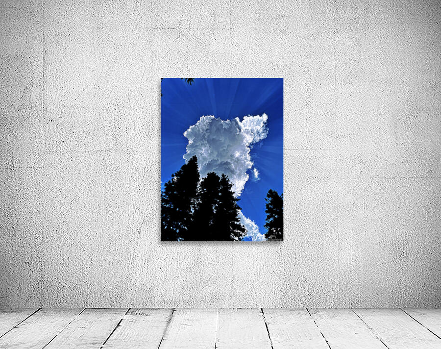 Cloud Rays Wall Preview
