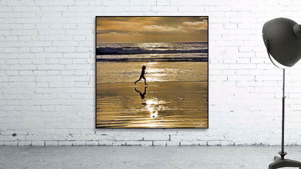 Beach Run Wall Preview