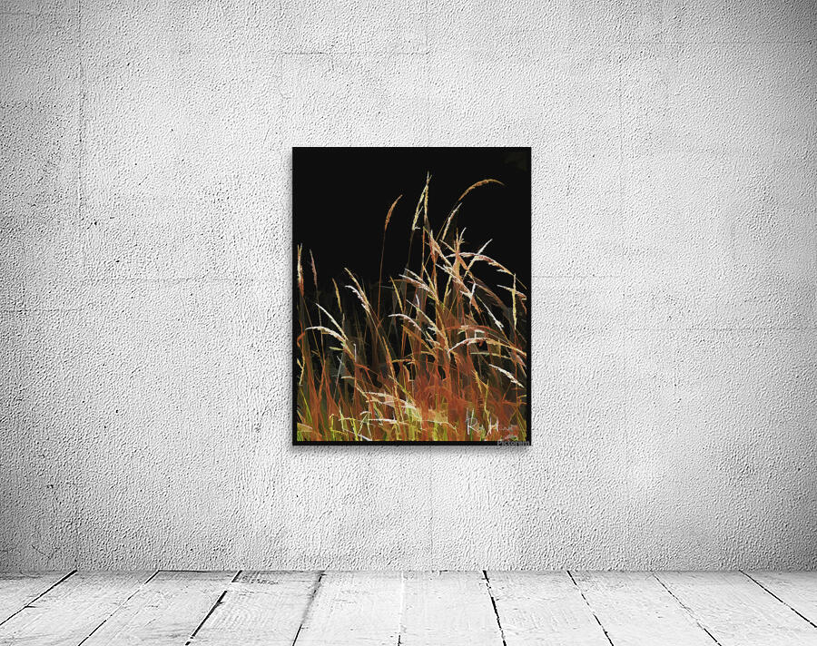 Golden Grass Wall Preview