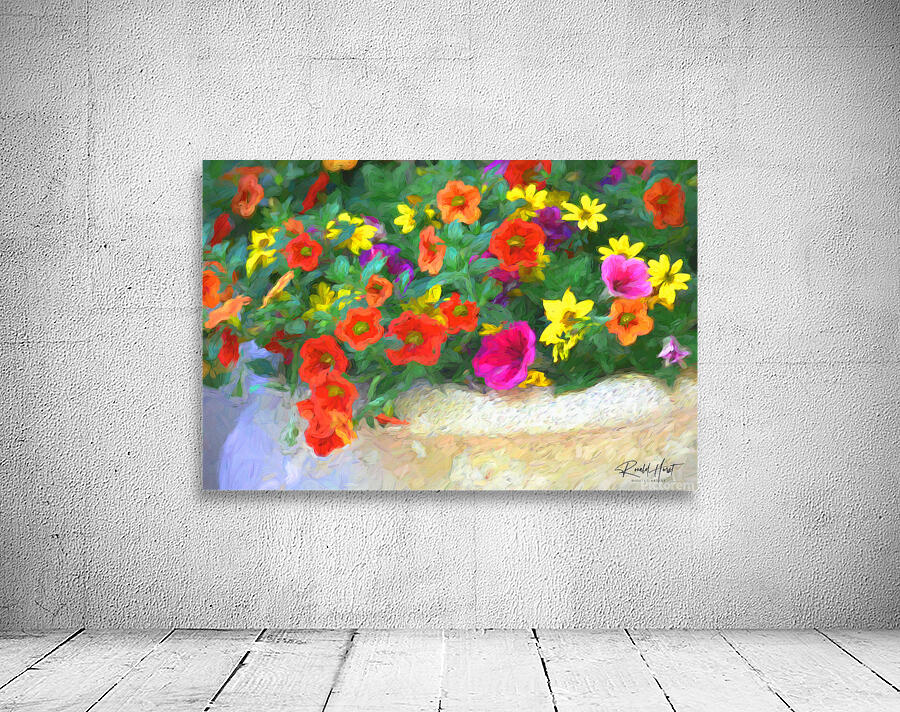 Monet Spring Flowers Wall Preview