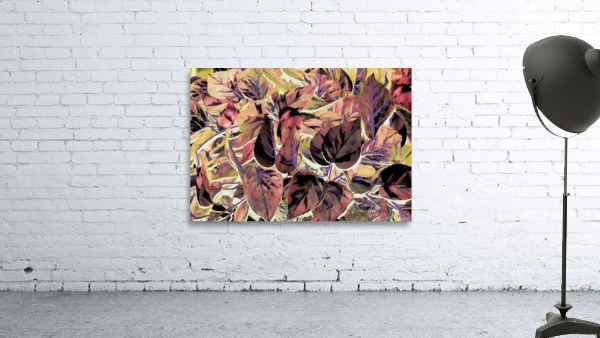 PurpleLeaves Wall Preview