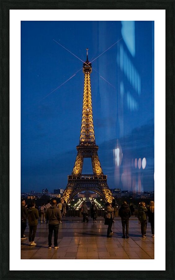 Eiffel Tower Picture Frame print