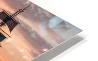  sun sets at sea HD Metal print