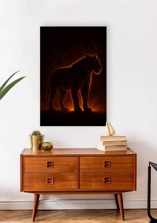 Ember Tiger of the Eternal Flame by Aaron Potts
