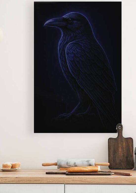 The Midnight Raven Cinematic Art by Aaron Potts
