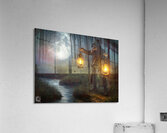 The Plague Doctor Acrylic Print