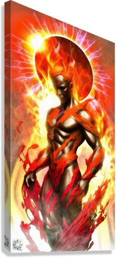 The Divinities: Shango Canvas Print
